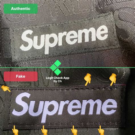 fake supreme bag|how to check for fake supreme.